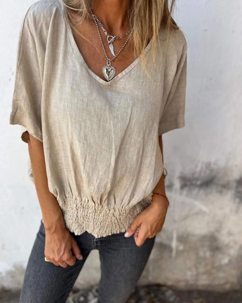 Karine | Løs bluse
