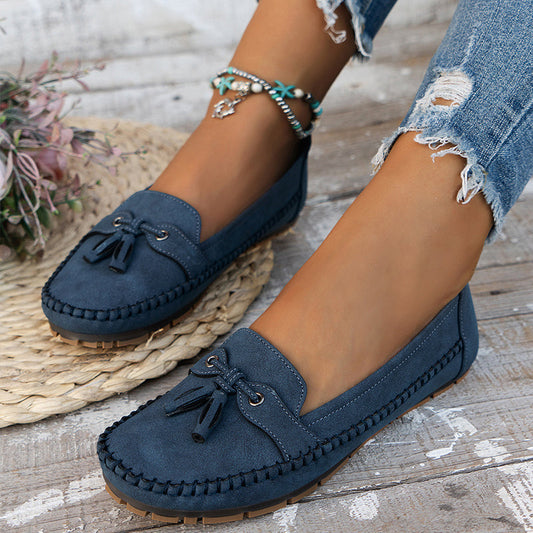 Rosa | Loafers med Kvast