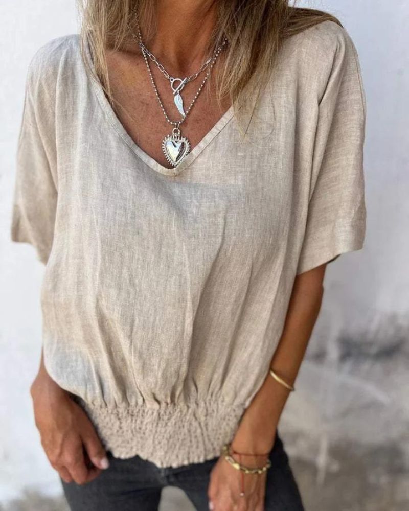 Karine | Løs bluse