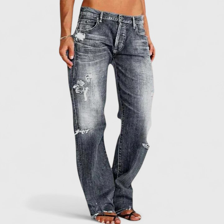 Turid | Elegante Jeans i Slank Pasform