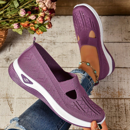Tenna | Slip-on Sneakers med Blød Støttesål