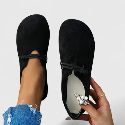Selma | Loafers med Rundet Tå og Rebdetalje
