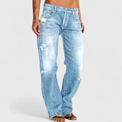 Turid | Elegante Jeans i Slank Pasform