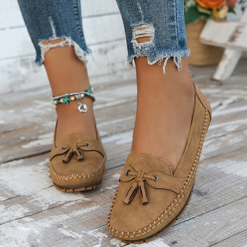 Rosa | Loafers med Kvast