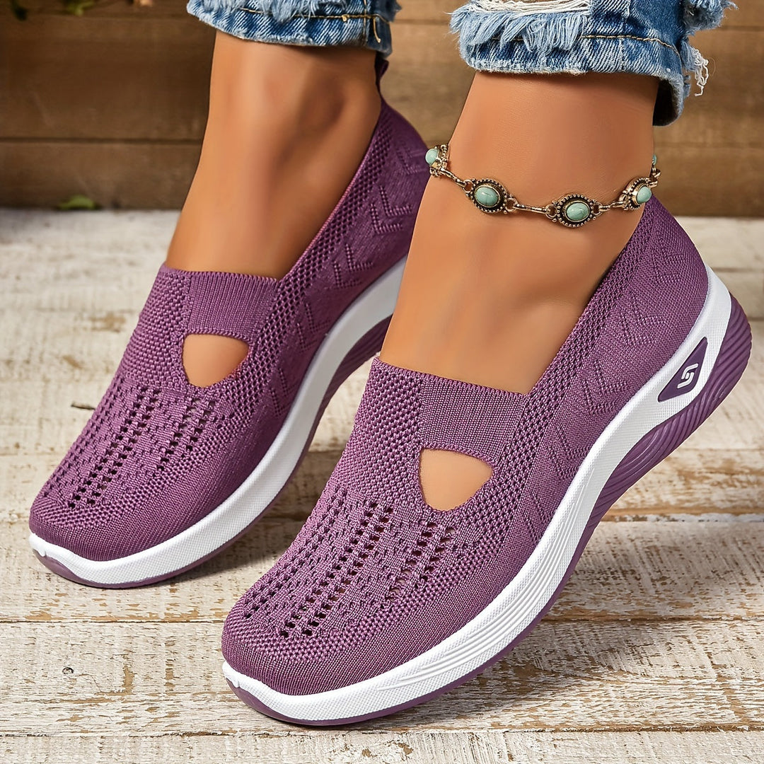 Tenna | Slip-on Sneakers med Blød Støttesål