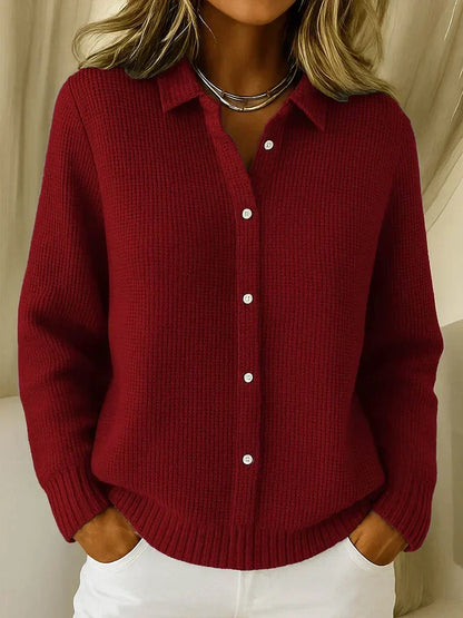 Karen | Blød Cardigan med Knapper