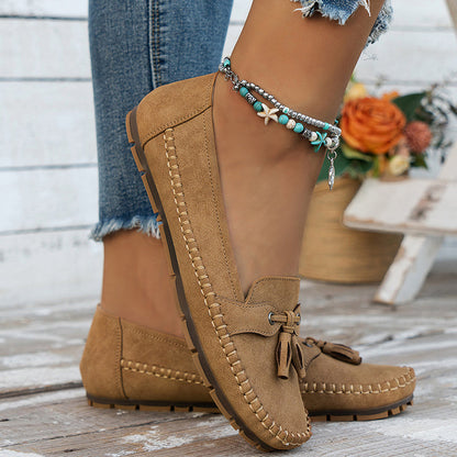 Rosa | Loafers med Kvast