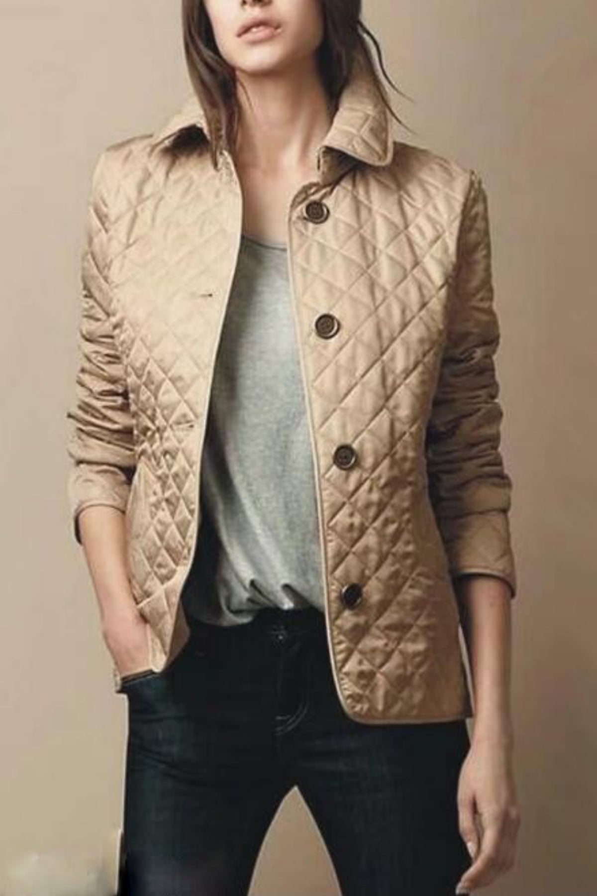 Ingegerd | Elegant Quiltet Jakke