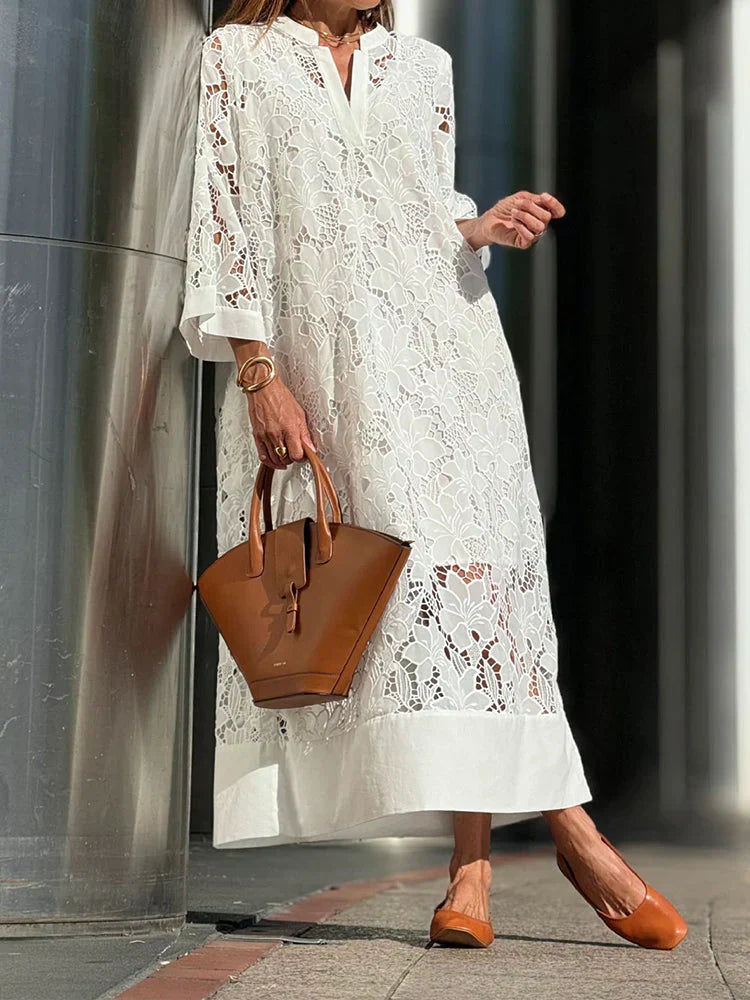 Anni  | Sommerkjole med smuk blonde
