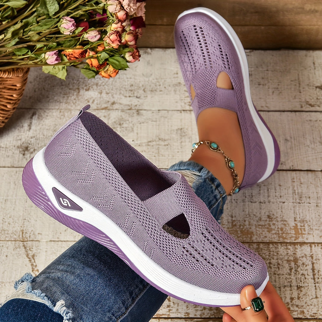 Tenna | Slip-on Sneakers med Blød Støttesål
