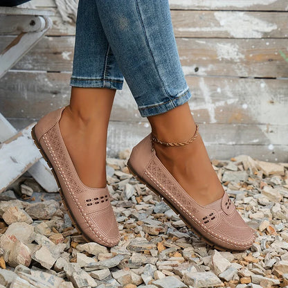 Dorte | Loafers med Slip-on og Blød Sål