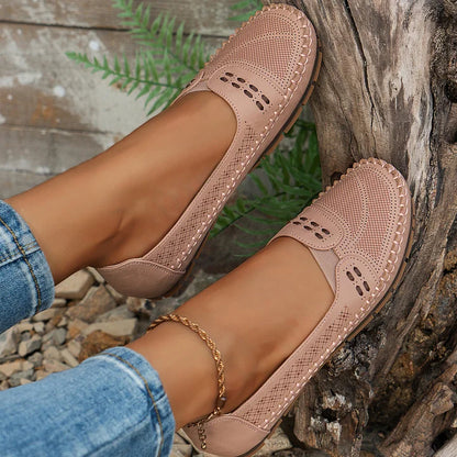 Dorte | Loafers med Slip-on og Blød Sål