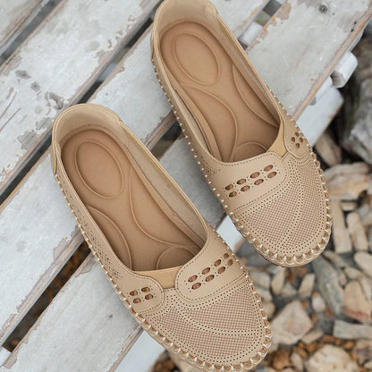 Dorte | Loafers med Slip-on og Blød Sål