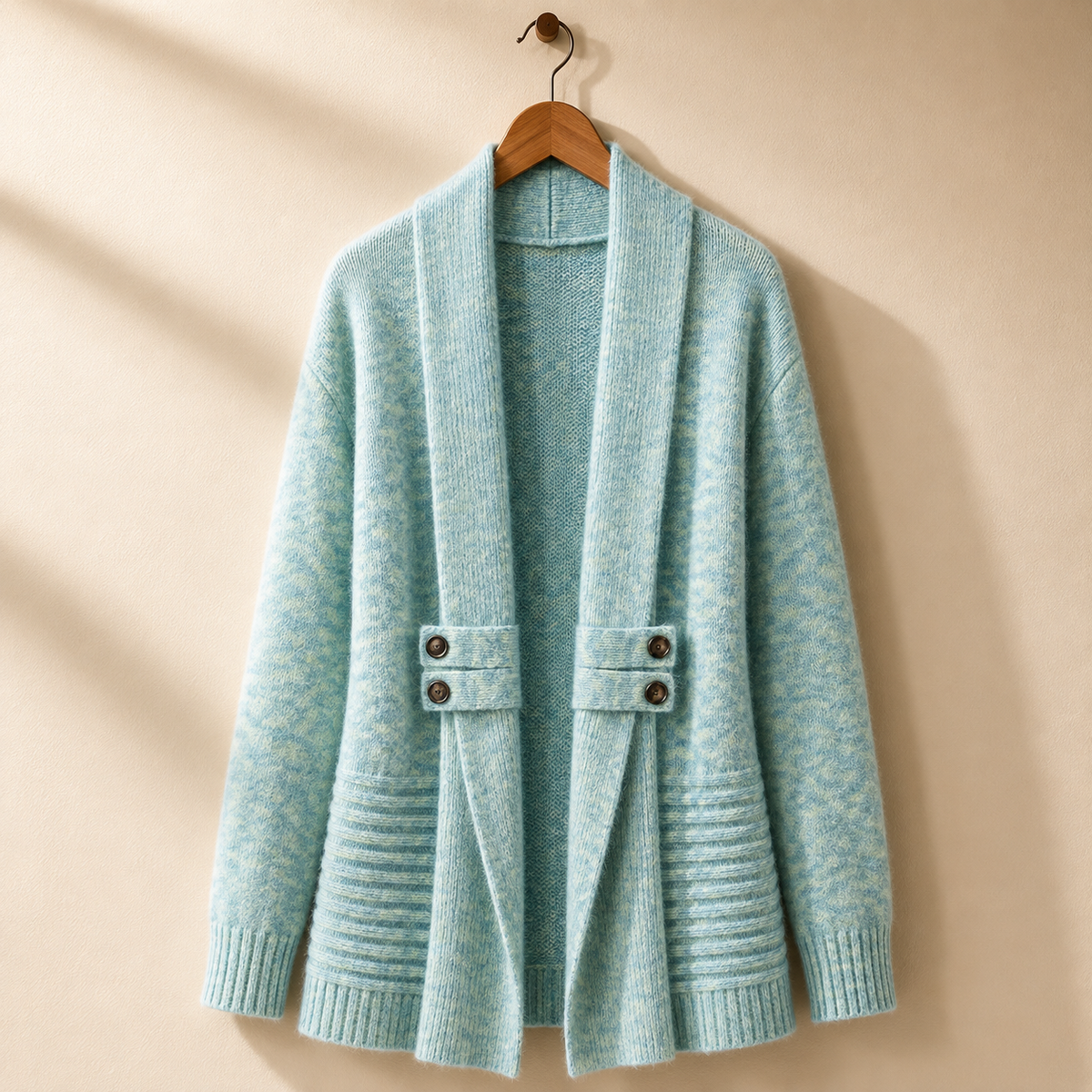 Sunngunhild | Lang Knappet Cardigan