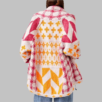 Gunnvør | Elegant Cardigan med Åben Front
