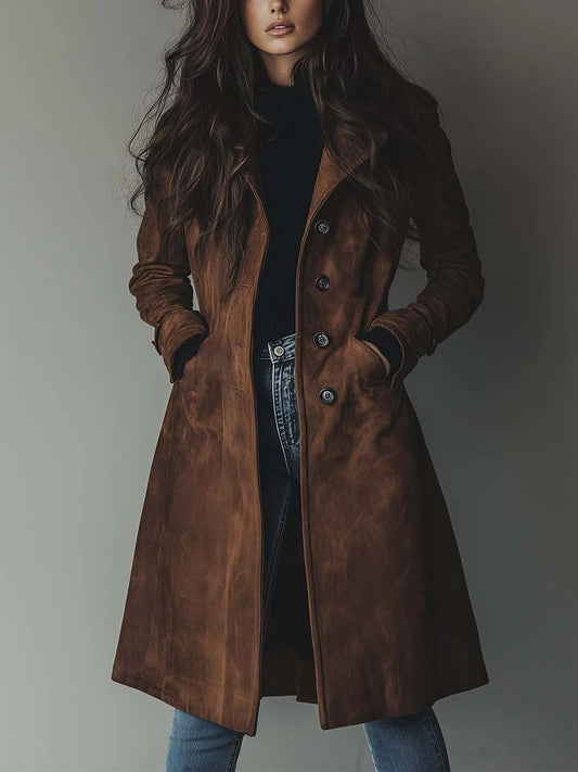Gyda | Klassisk Dobbeltradet Trenchcoat