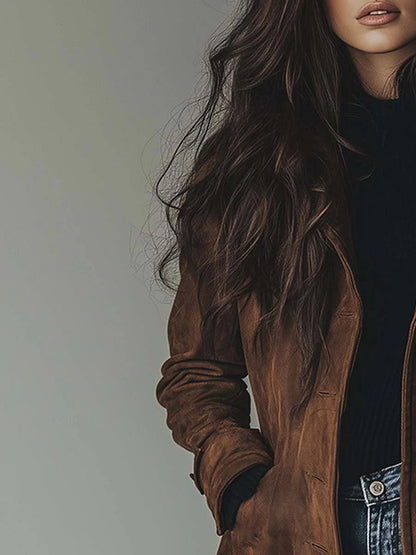 Gyda | Klassisk Dobbeltradet Trenchcoat