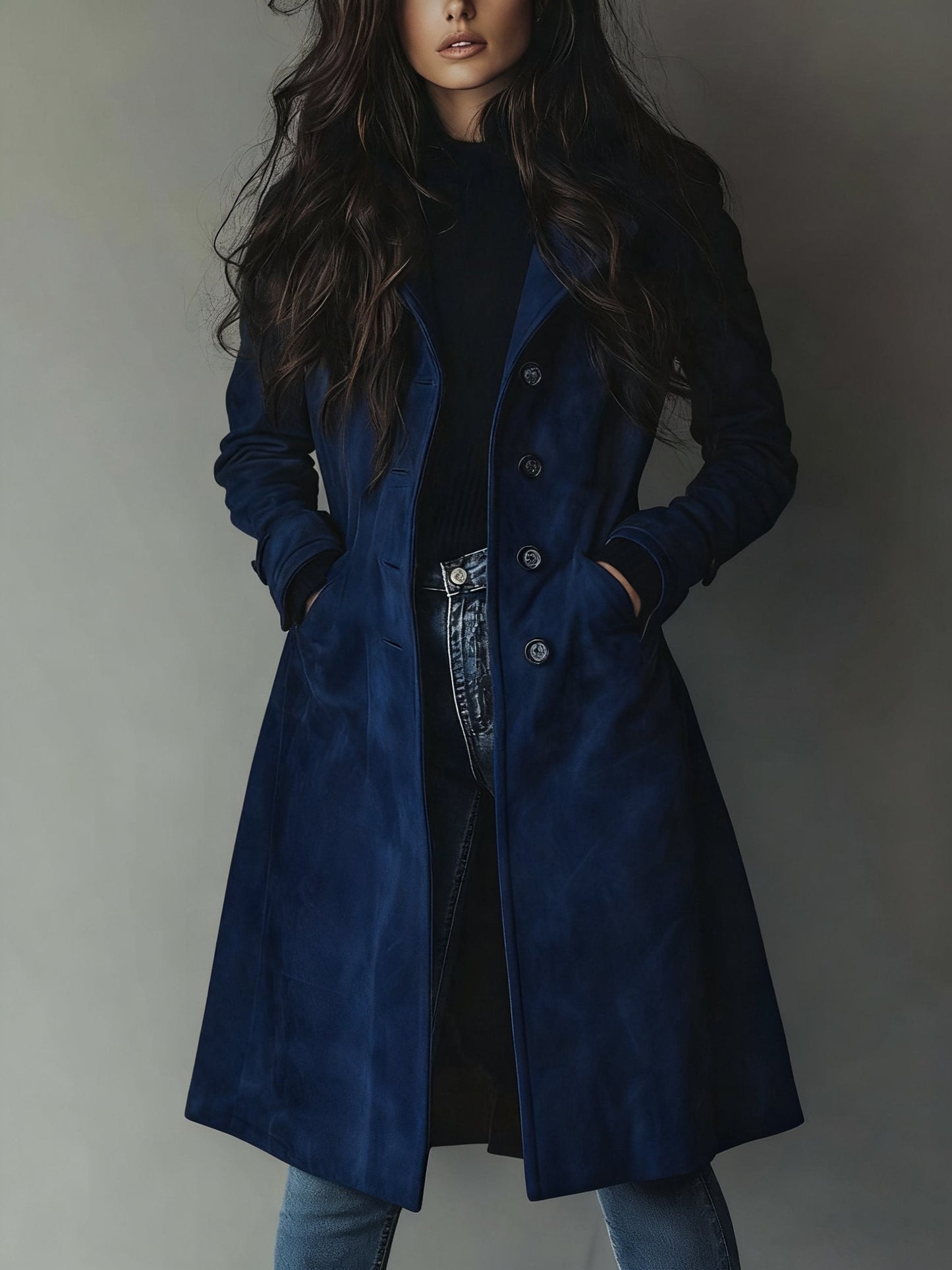 Gyda | Klassisk Dobbeltradet Trenchcoat
