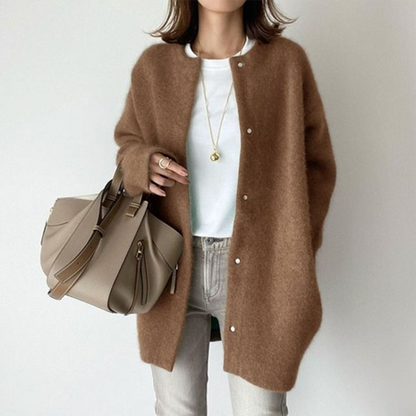 Yrsa | Klassisk Cardigan med Knapper