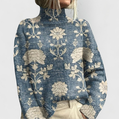Jorlaug | Elegant Sweater med Rullekrave