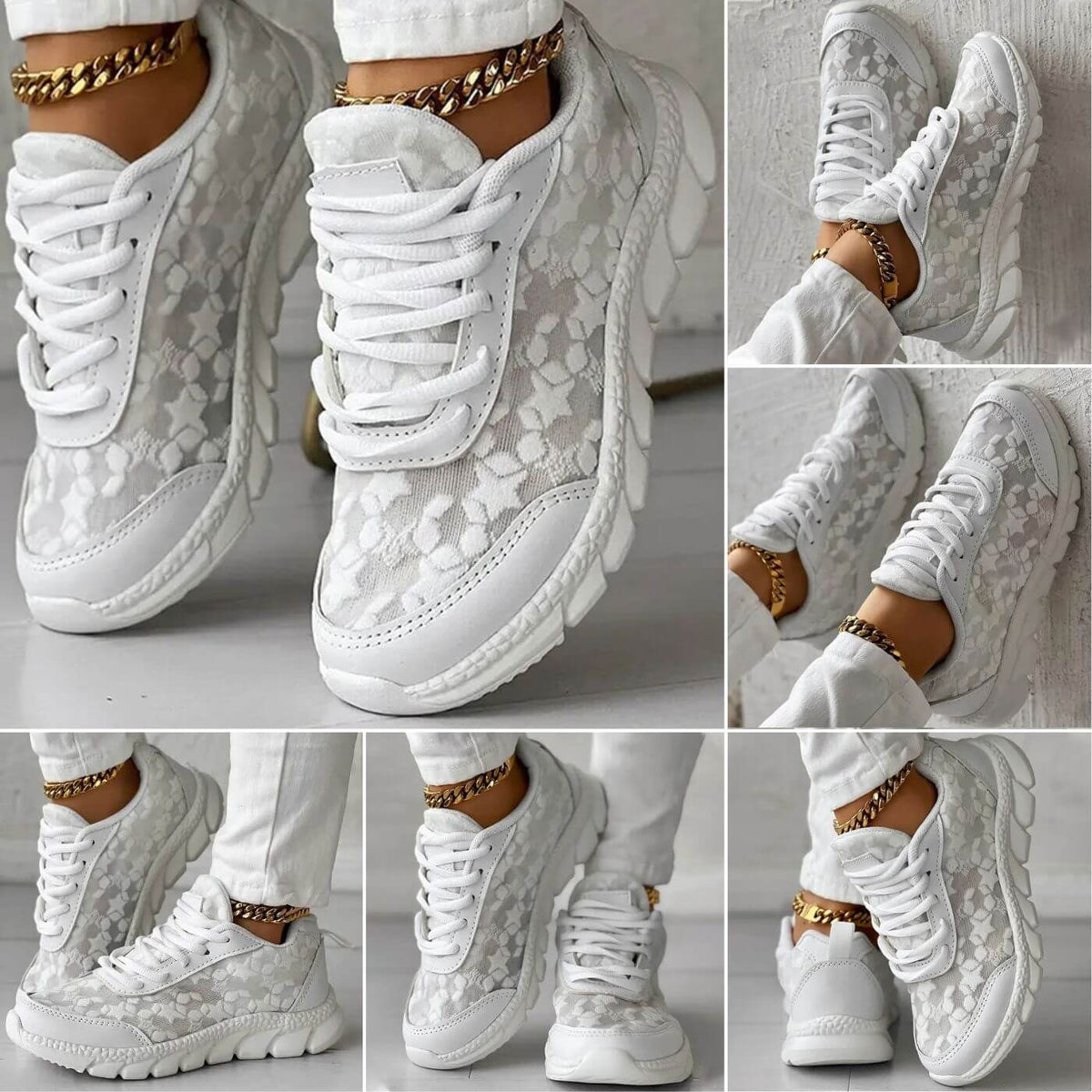 Sølvej | Lette Åndbare Sneakers