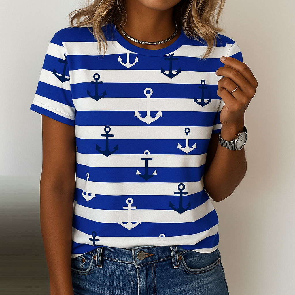 Mariner | Nautisk Stribet T-shirt