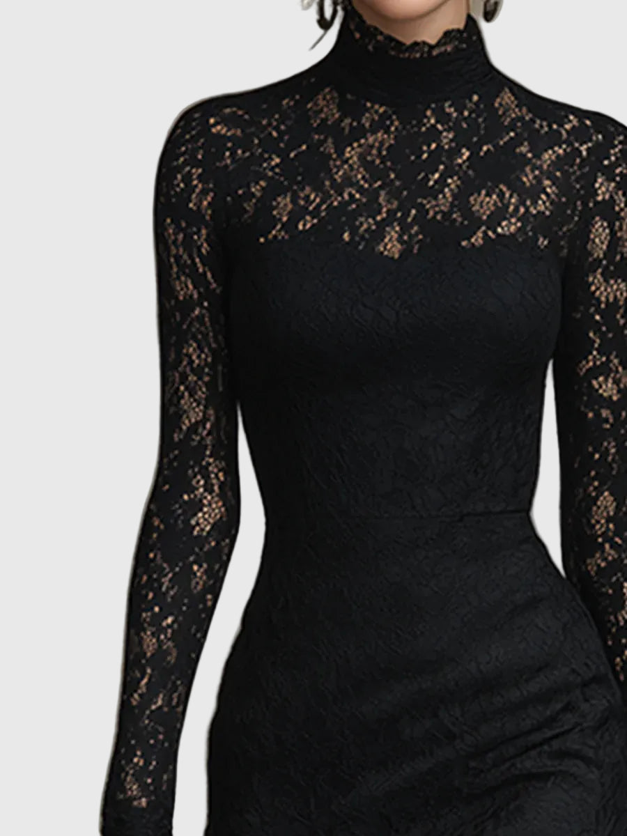 Ellinor | Elegant Festkjole med Fiskehale