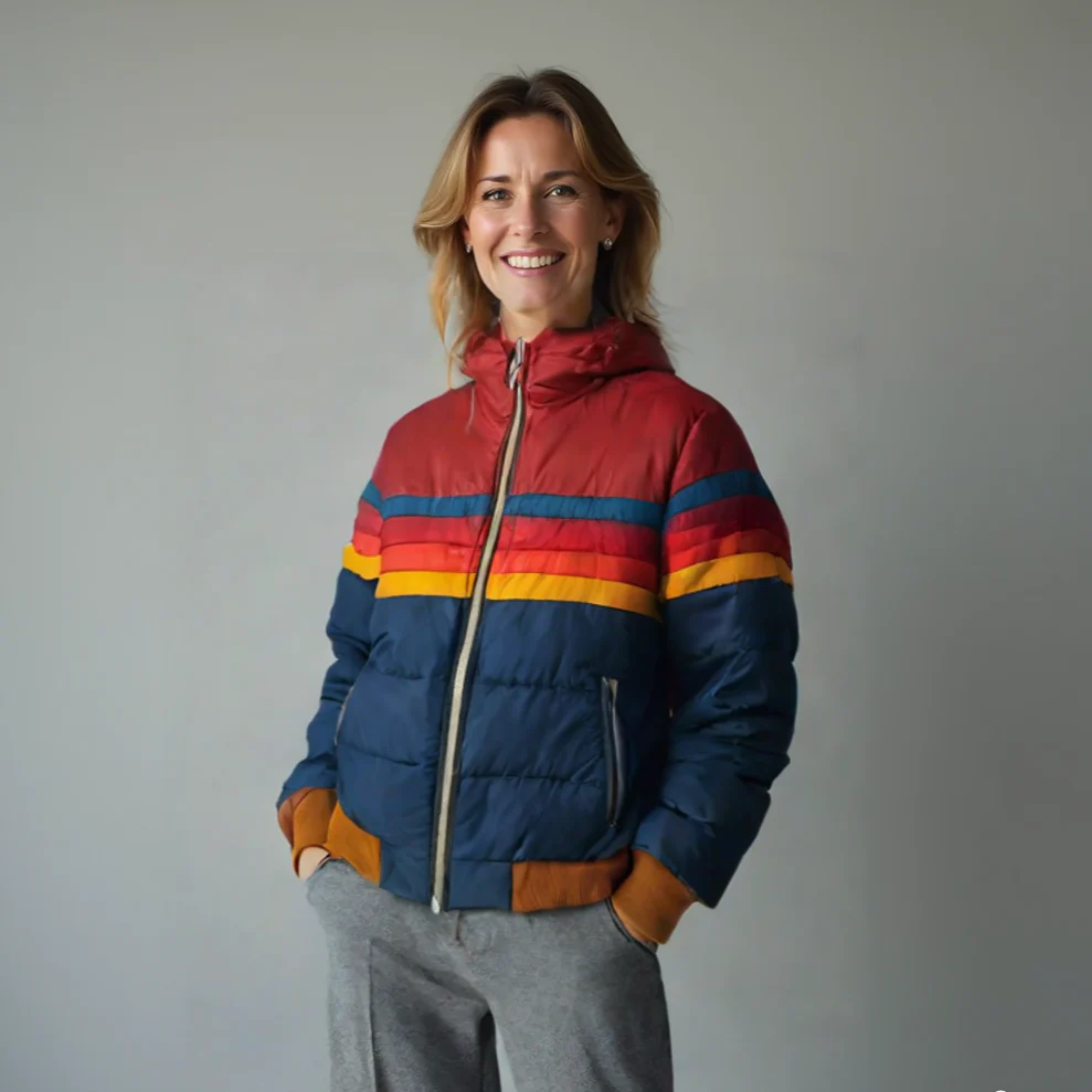 Freya | Retro Zip Jakke