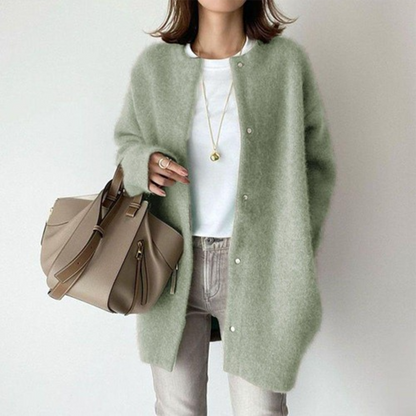 Yrsa | Klassisk Cardigan med Knapper