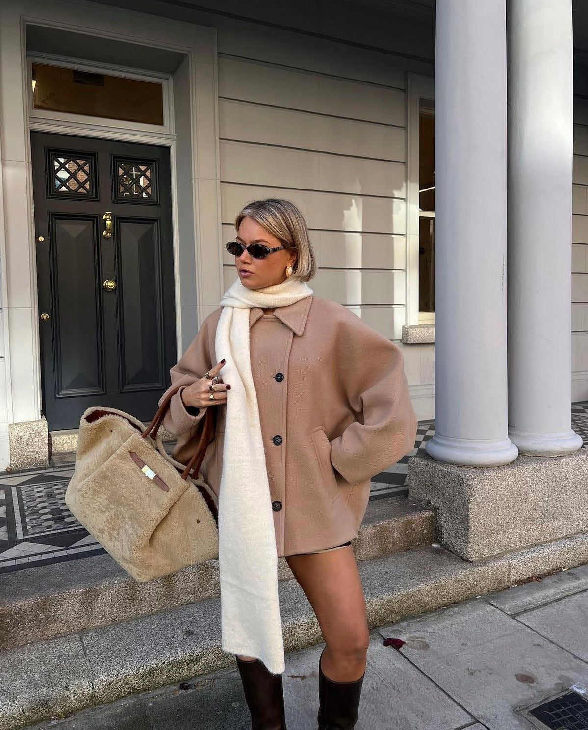 Dagrun | Elegant Oversize Frakke