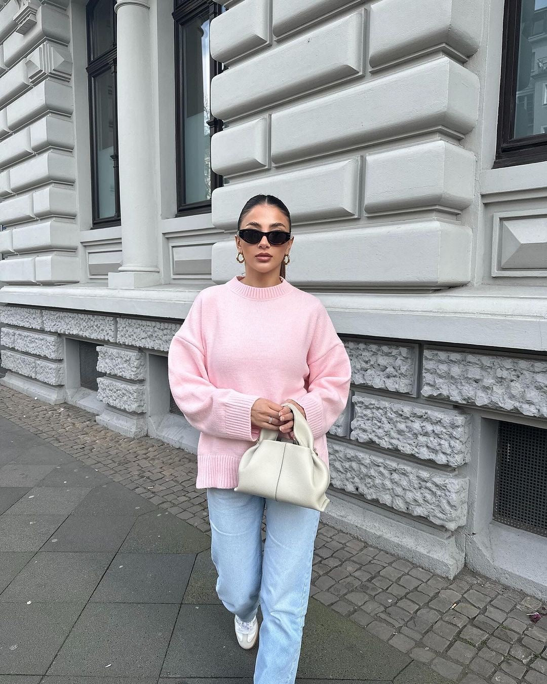 Bérénice | Rosa lang strik