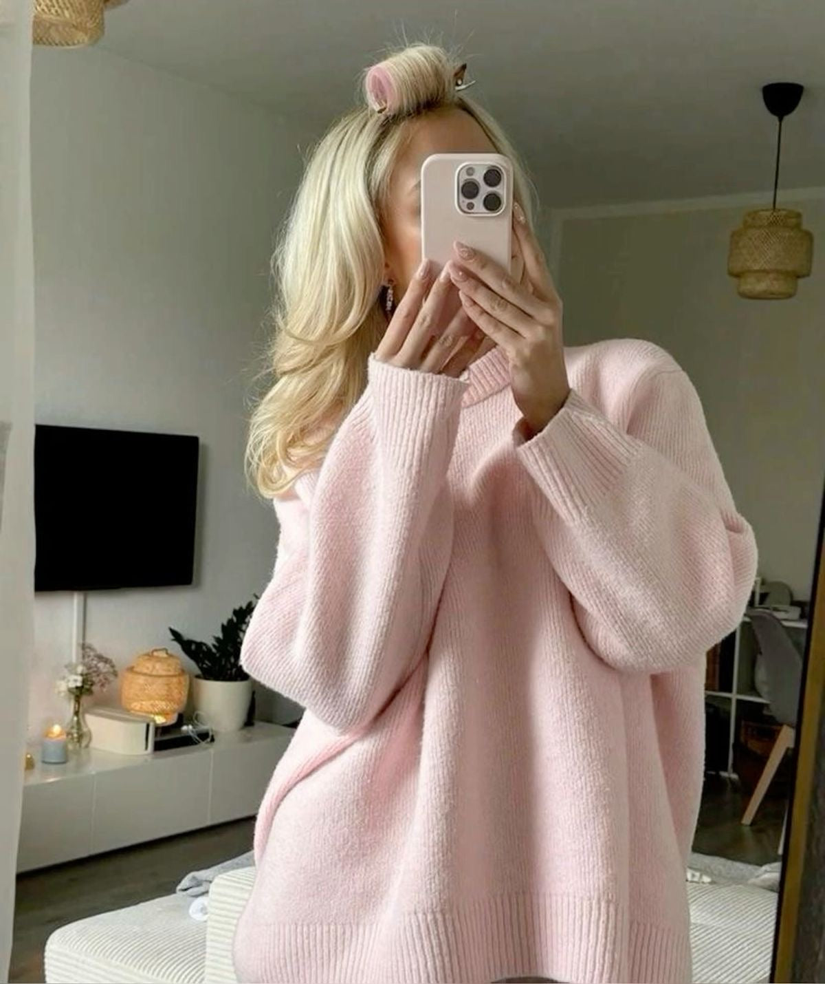 Bérénice | Rosa lang strik