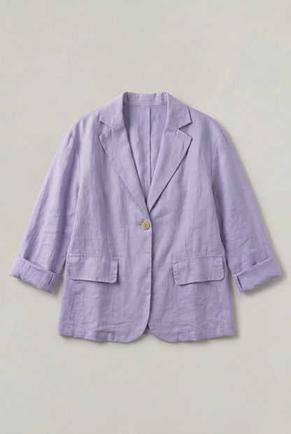 Inger | Let Blazer med Reverskrave