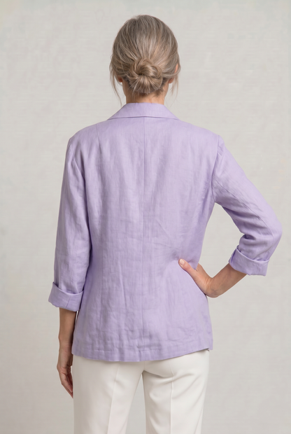 Inger | Let Blazer med Reverskrave