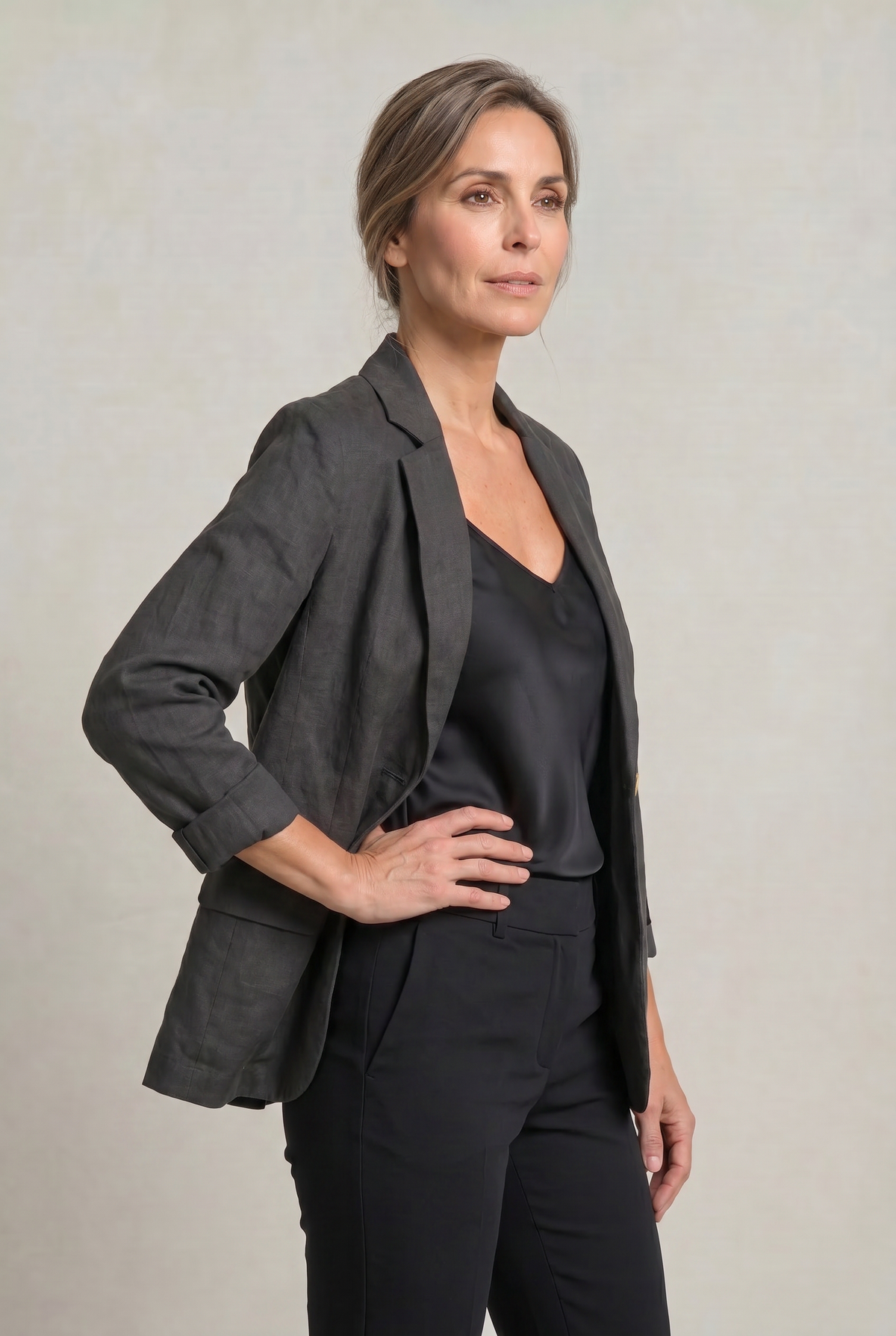 Inger | Let Blazer med Reverskrave