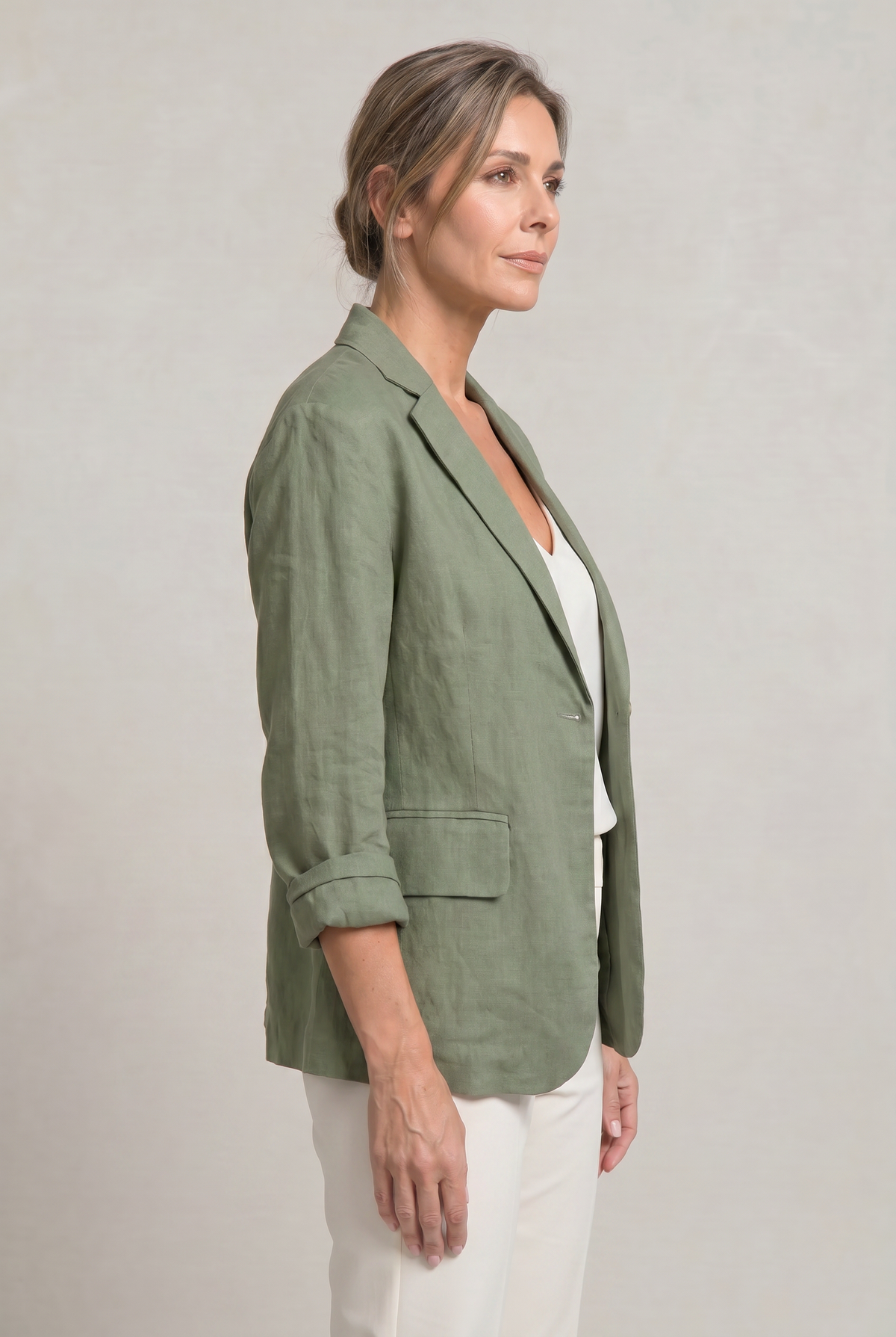 Inger | Let Blazer med Reverskrave