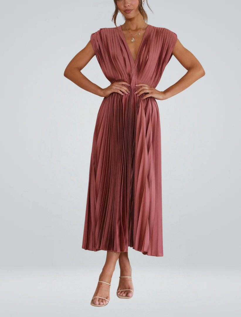 Althéa | Elegant plisseret kjole