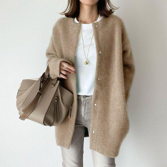 Yrsa | Klassisk Cardigan med Knapper