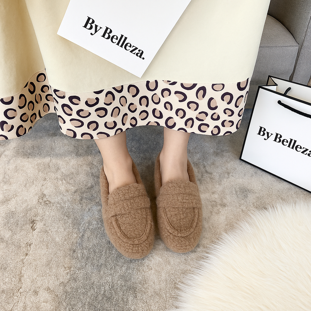 Josefa | Varme tøfler med elegant design