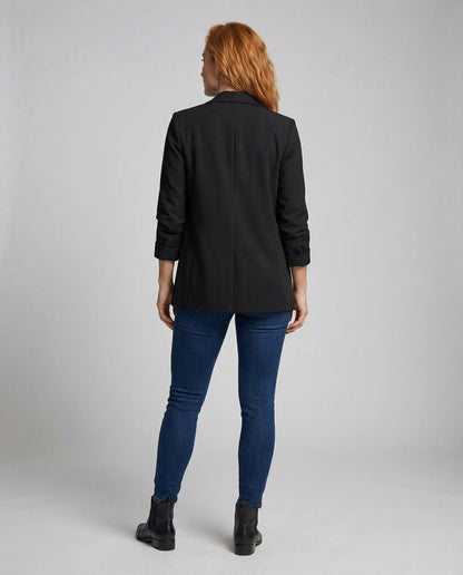 Målfrid | Lang Blazer i Åben Pasform