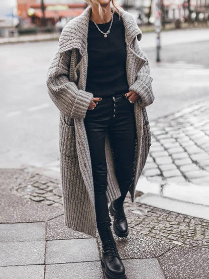 Sigfrid | Oversize Cardigan med Revers