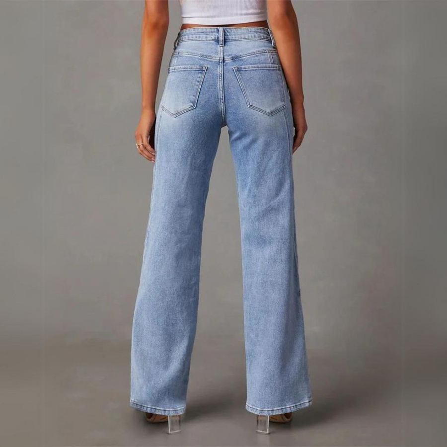 Albine - Store høje jeans