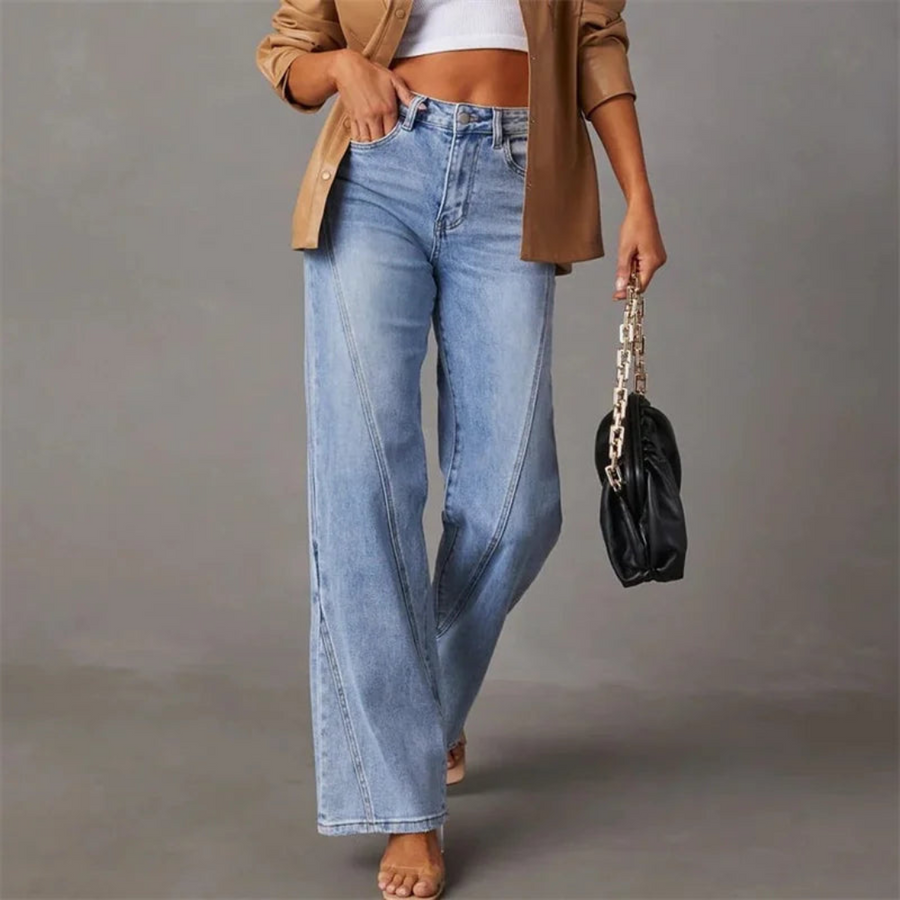 Albine - Store høje jeans