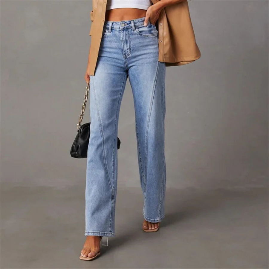 Albine - Store høje jeans
