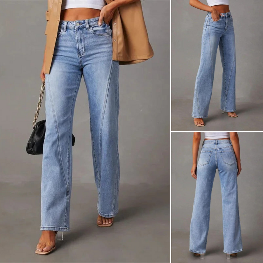 Albine - Store høje jeans