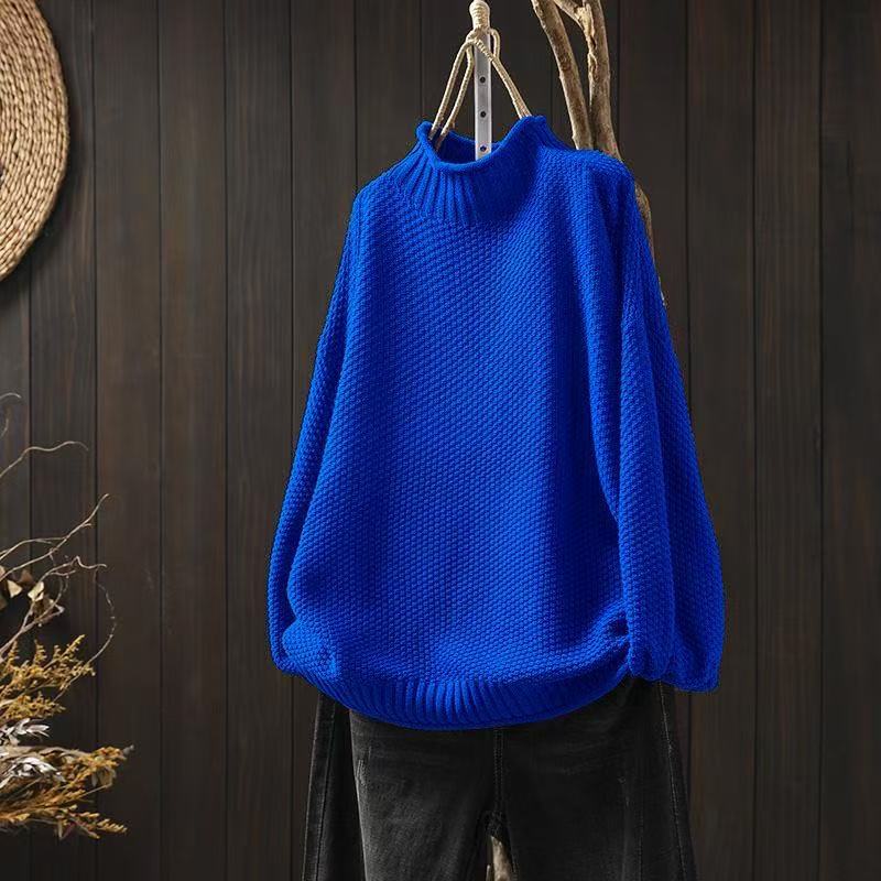 Julie | Blød Strikket Sweater til Hverdagen