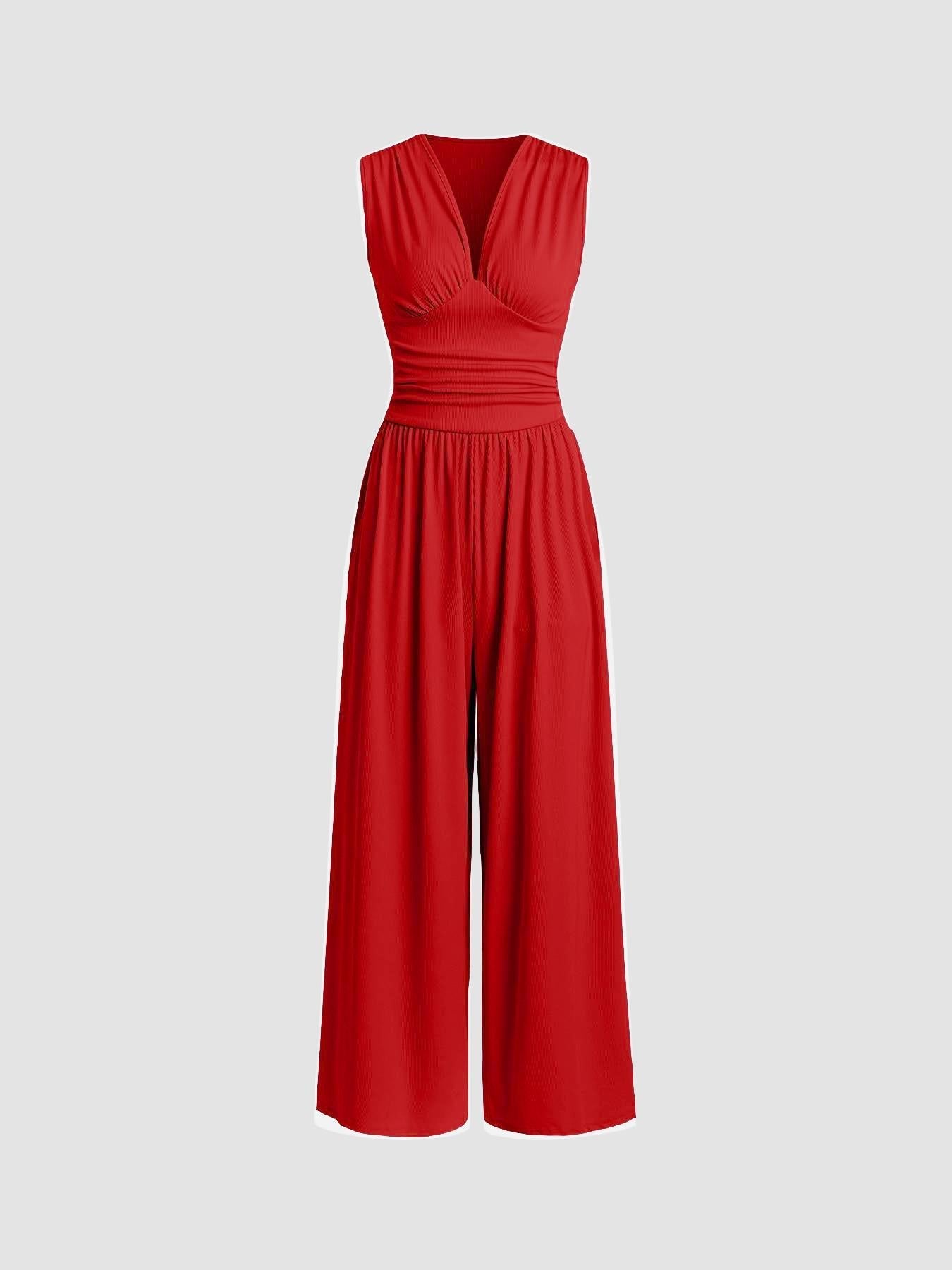 Alva - elegant ærmeløs jumpsuit