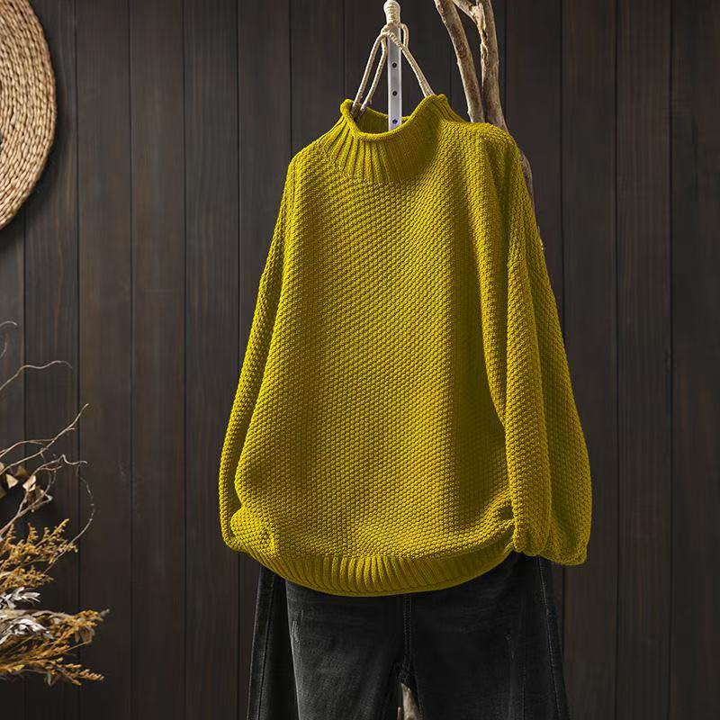 Julie | Blød Strikket Sweater til Hverdagen