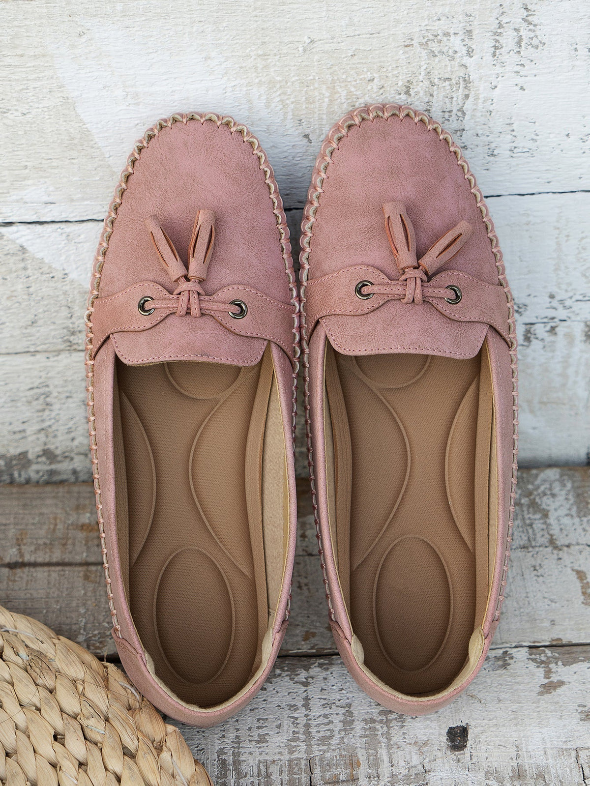 Rosa | Loafers med Kvast