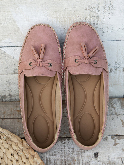 Rosa | Loafers med Kvast